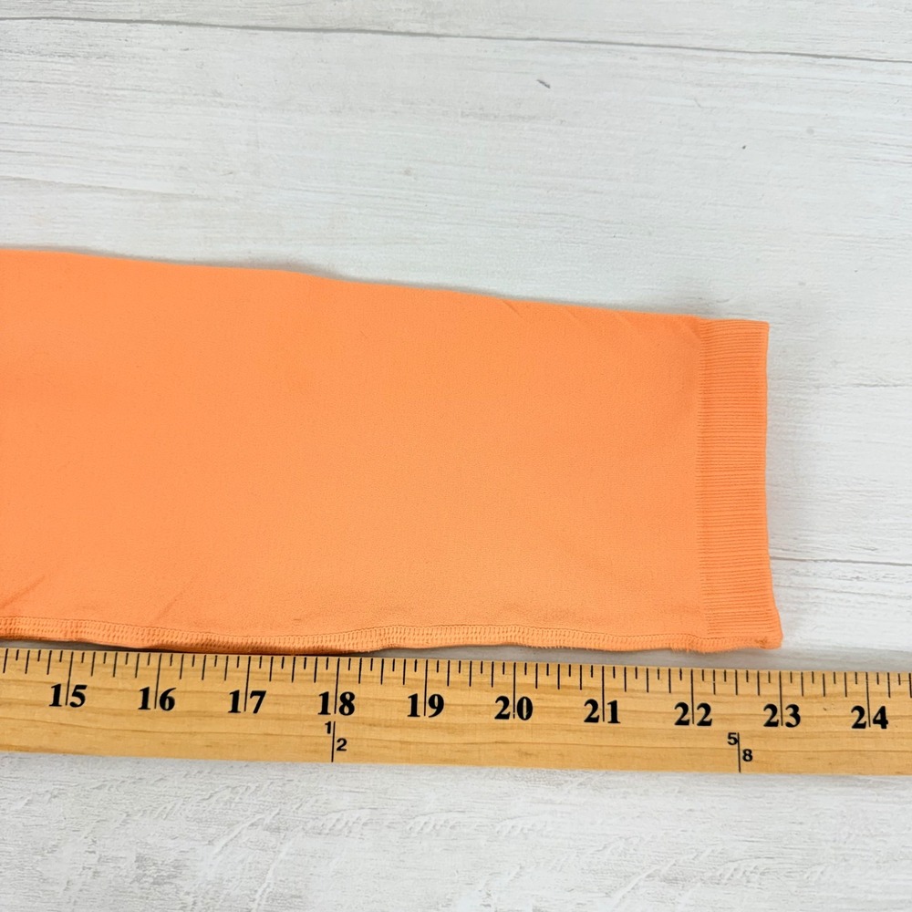 Free People Movement x The Class Bodysuit Womens XS/S Orange Seamless Pilates - Picture 11 of 13
